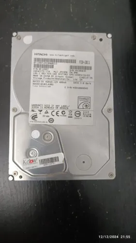 Disco rígido Hitachi 1Tb CoolSpin SATAII 3,5" HDD