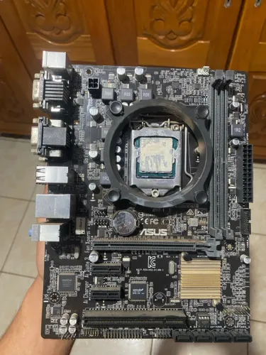 Vendo Kit Placa Mãe ASUS H110M-C e Processador Intel i5 6600k ou troco por videogame