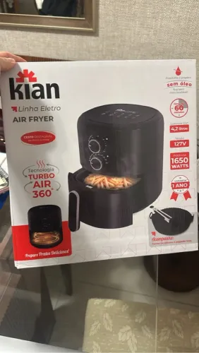 Air Fryer 4,2 litros 127v | Turbo 360 | Lacrada