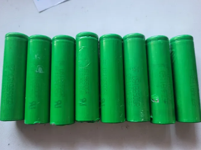 8 Baterias 18650 sony us18650gr litio