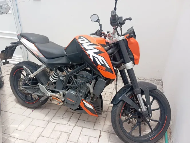 バイク KTM DUKE 200cc Motos KTM Duke no Brasil