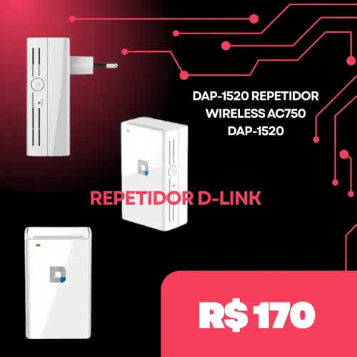 Repetidor Wireless AC750DAP-1520