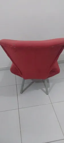 Poltrona vermelha 70 retirada mangabeira * 