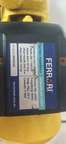 Bomba d?água FERRARI