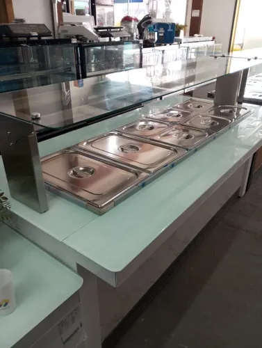 Nz. Buffet REFRIGERADO 2 metros Gelopar sem cubas
