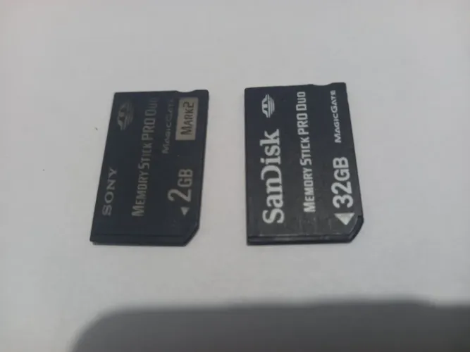 Cartão Memory Stick