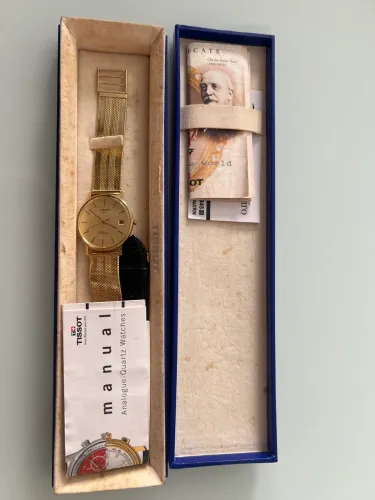 RELÓGIO OURO 18k TISSOT AUTOMÁTICO RELÍQUIA