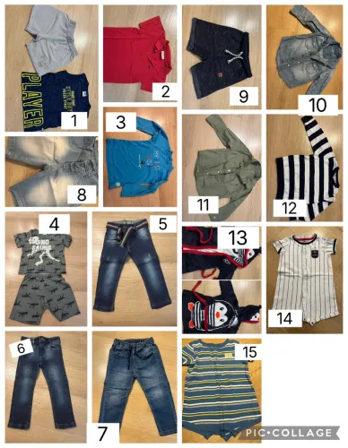 Roupas (Lotinhos) - tamanho 2