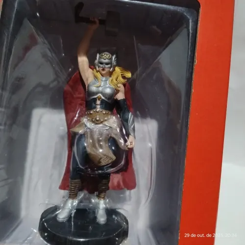 Coleção Eaglemoss Marvel Thor Jane Foster. Antigo