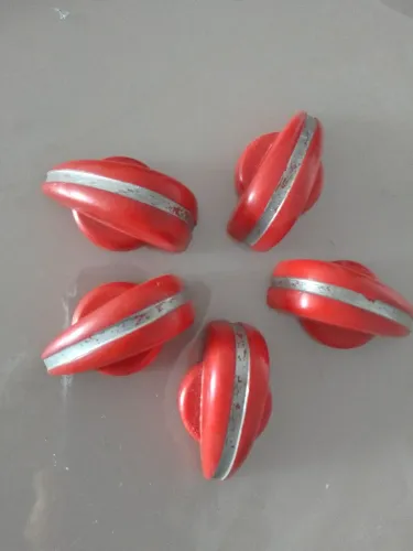 Botão fogão antigo vermelho kit com 5 serve fogão cosmopolita 
