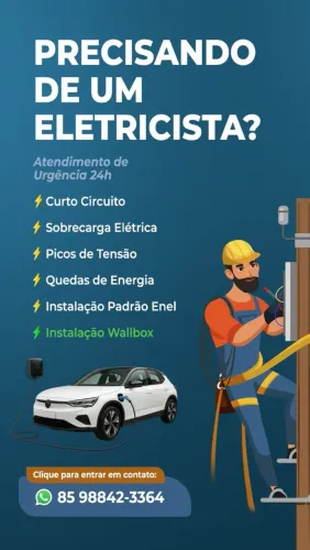 Eletricista 24h/Instalação Wallbox