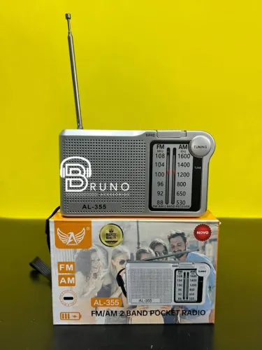 Rádio FM/AM Portátil AL-355