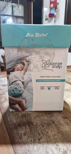 Capa para colchao de berço americano alergoshop novo