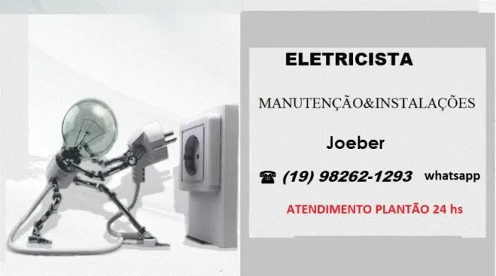 Eletricista em  Atendimento Plantão 24 Horas