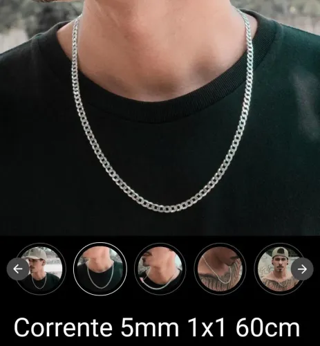 Corrente de prata