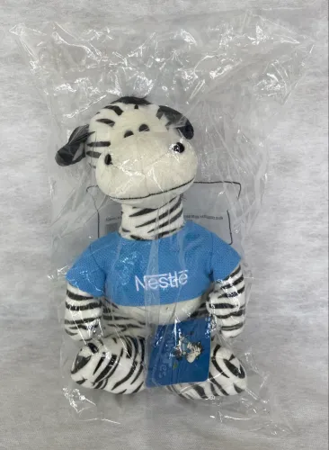 Pelúcia Nestlé - Filhotes / Galera Animal (ZEBRA) ***NOVA***