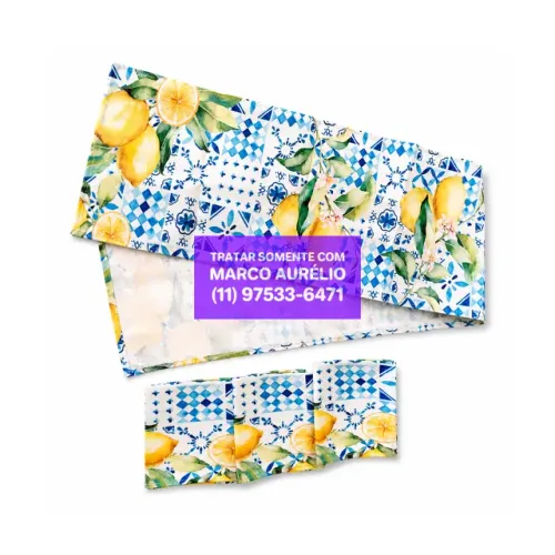 2x Caminho de Mesa Verão Cozinha Decoração Mesa de Jantar Casa Toalha 33x180 CM - R$ 50