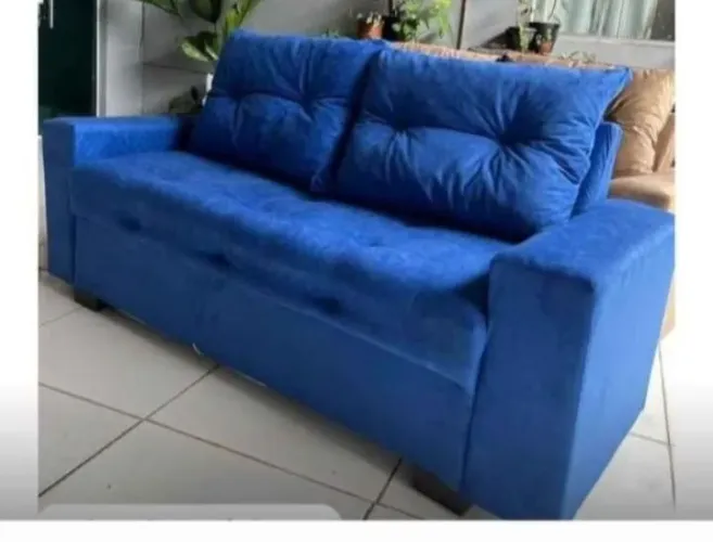 Sofá 1, 90m direto  da fábrica  pagamento no ato da entrega contato( 98) 9  * 