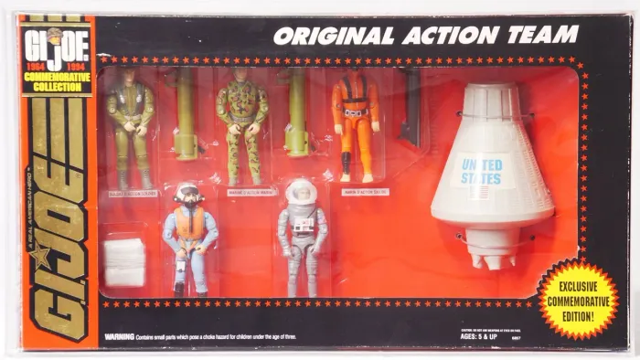 Comandos em Ação/G.I. JOE 30TH ANNIVERSARY: ORIGINAL ACTION TEAM BOXSET (1994) - HASBRO
