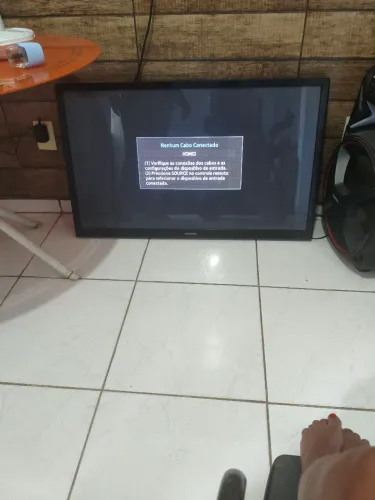 Tv 43 polegadas não é smartv