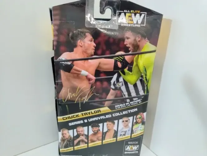 Boneco de ação - AEW - CHUCK TAYLOR - Série 8 - #66