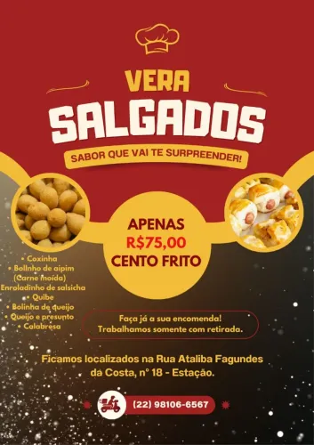 Salgadinho para festa