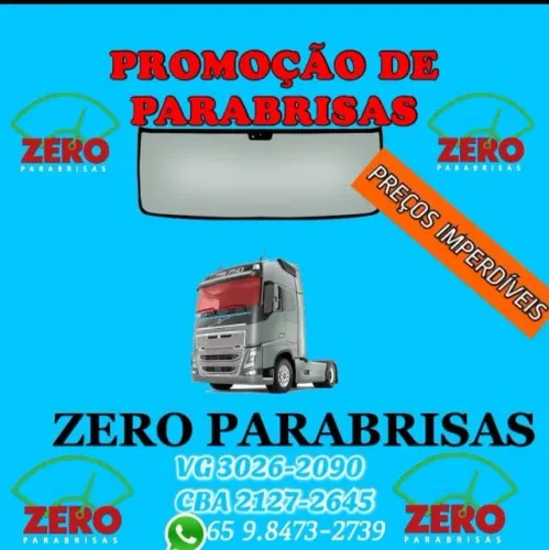 parabrisa volvo fh 15/17 com sensor de chuva