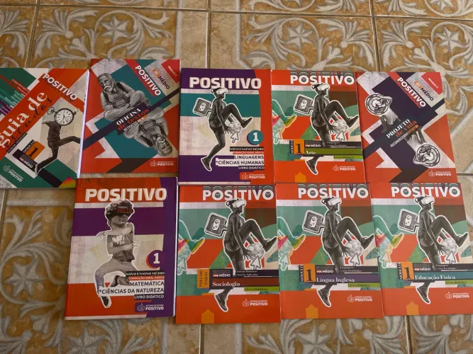 LIVROS DA POSITIVO 1 ANO ENSINO MÉDIO