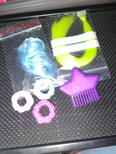 Lote de acessórios de cabelo Barbie Mattel 