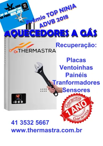 AQUECEDOR a gás - Revisões Manutenção Trocas