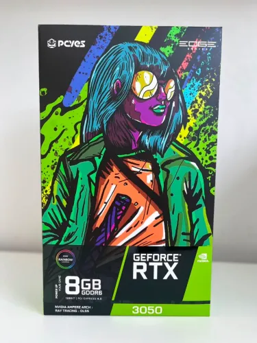 Placa de vídeo RTX 3050 8gb DDR6 - Entrega grátis!