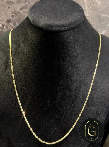Cordão de ouro piastrine italiano 7.32g ( LOJA FÍSICA )