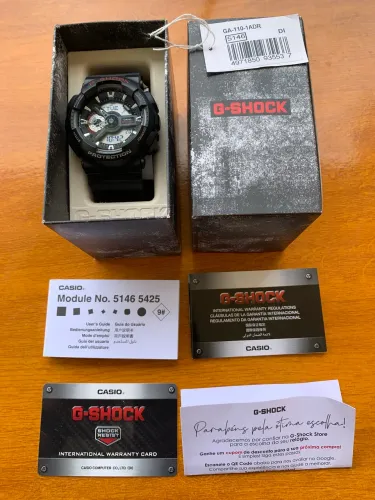 Relógio casio G-shock ga-110-1adr