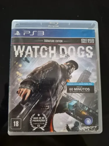 Jogo Watch Dogs PS3 em Português Mídia Física Original Impecável Usado