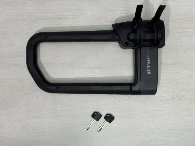 Cadeado U-Lock Btwin 920 para Bicicleta