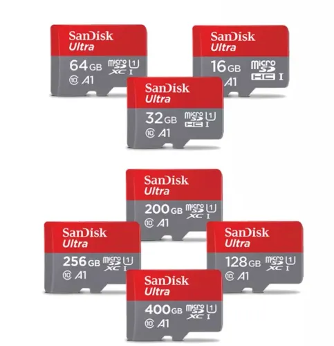 Cartão De Memória Sandisk Ultra 64gb Classe 10 Microsd