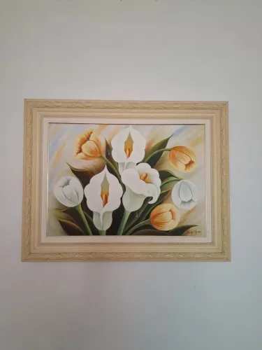 Quadro decorativo Copos de leite