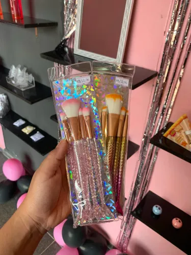 Kit de pincéis para maquiagem