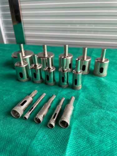 Kit Brocas Diamantadas 15 Peças 