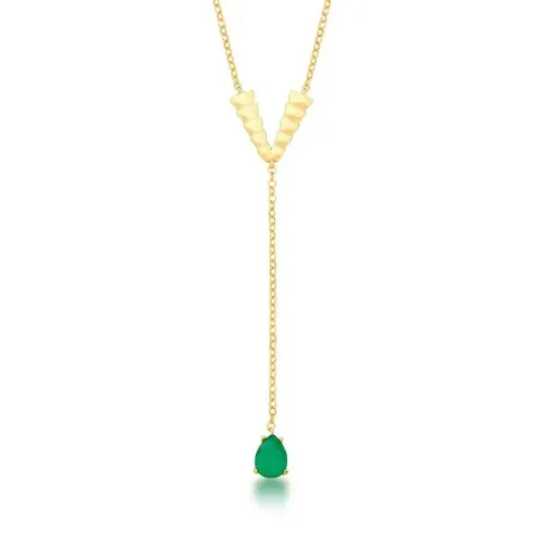 Colar Gravata Feminino Semijóia
