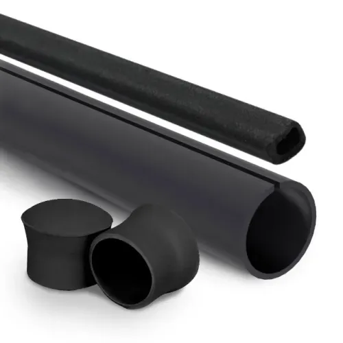 Kit para montagem de banners de 60 cm: 50 perfil C 5/8", 50 baguetes e 100 ponteiras