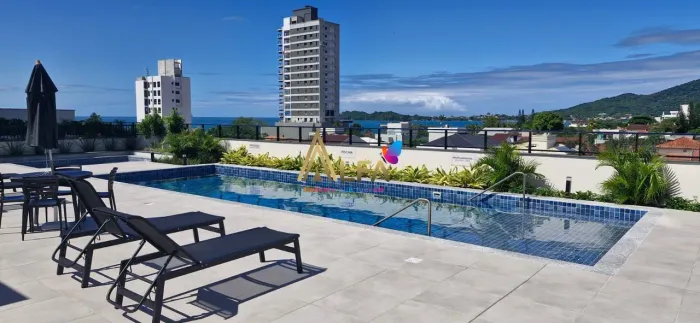 Apartamento Mobiliado com Vista para o Mar em Penha | 2 Dormitórios (1 Suíte) |
