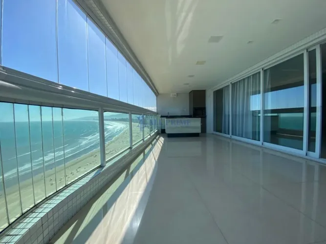 Apartamento Locação com planejados 3 suites Frente Mar Canto do Forte PG