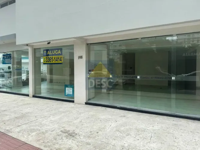 Sala Comercial com 187M² para Alugar na Barra Norte em Balneário Camboriú