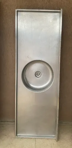 Pia de inox grande