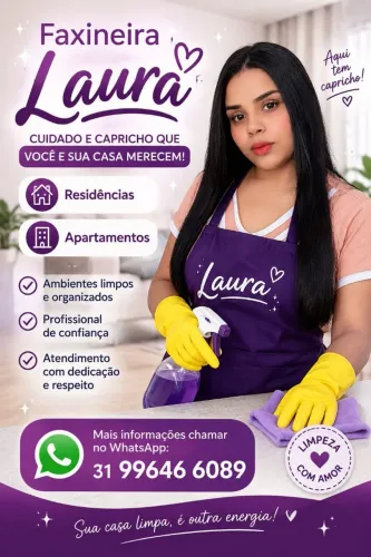 Laura faxineira