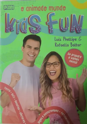 Livro O Animado Mundo Kids Fun ( Luiz Phellipe e Rafaella Baltar)