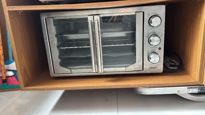 Forno e Fritadeira Sem Óleo Oster 42L French Door 2 em 1 220v