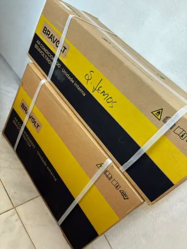 AR-CONDICIONADO BRAVOLT INVERTER 12.000 BTUs ? NOVO E LACRADO