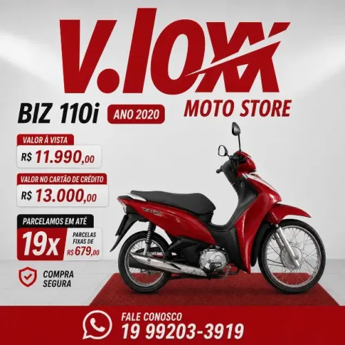 HONDA/BIZ 110 I - ANO 2020/20